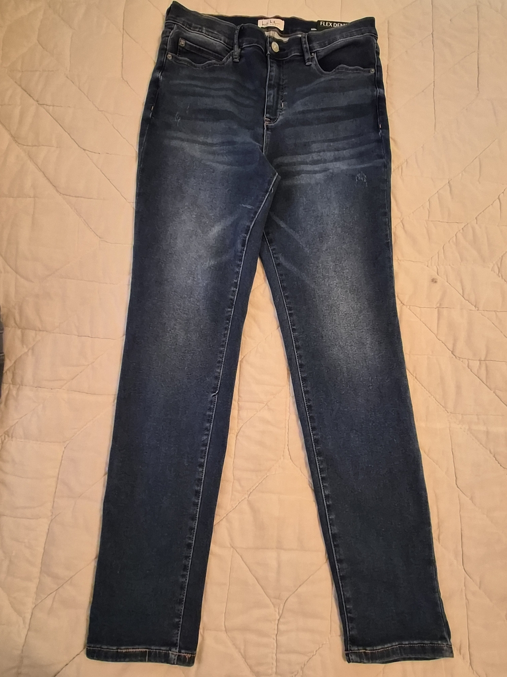 Nicole Miller 'Soho" High Rise Ankle Skinny Jeans- Size 12